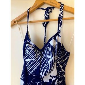 Vintage 70sUnion made ILGWU halter top dress